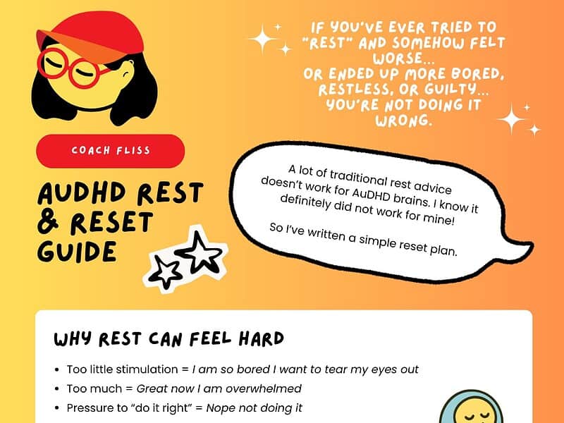 AuDHD Coach Fliss (she/they) - Specialising in Burnout and Creativity