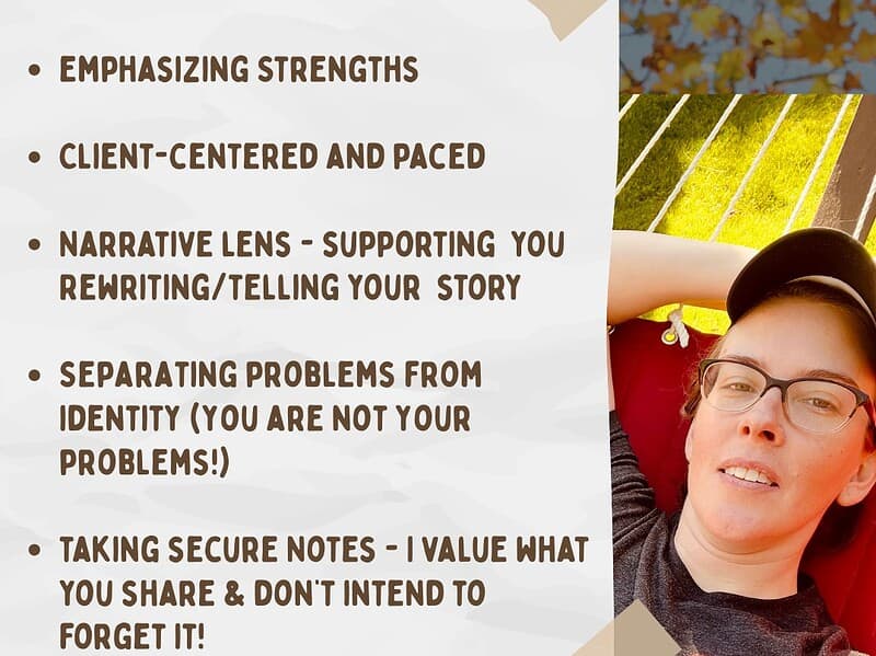 Jennifer Davies, AMFT, APCC - Neurodivergent, Queer, goblin therapist