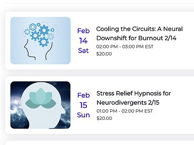 Cyrilla - Group ND Hypnosis Sessions